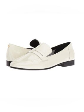 Kate Spade Cream Genevieve Patent Leather Loafers